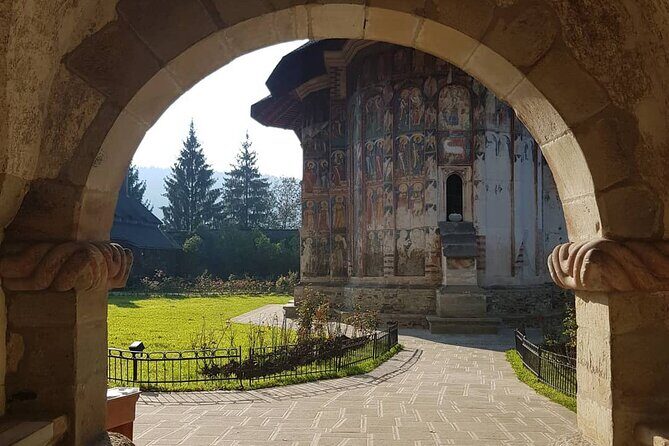 1-Day Bucovina Painted Monasteries tour from Suceava - English - Sucevița Monastery: Best-Preserved Outside Painting and the Virtues Lather Scene