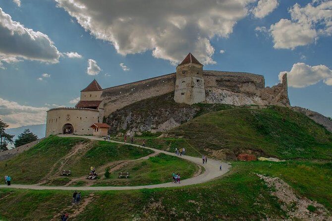 3-Castle: Peles,Bran,Rasnov,Sinaia Monastery from Brasov w pickup - Rasnov Citadel (or Cantacuzino): fortress views with smart backup plans