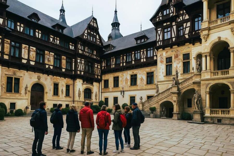 3 Castles Tour From Bucharest: Peles, "Wednesday" & Dracula - Bran Castle: Dracula’s hilltop fortress, plus the line between legend and fact