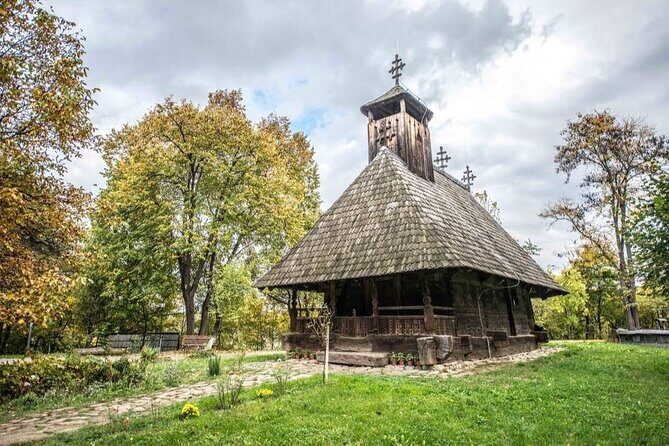 8h Bucharest full-day Tour, Parliament and Top Attraction, Privat - Dimitrie Gusti Village Museum: Rural Romania Without Leaving the City