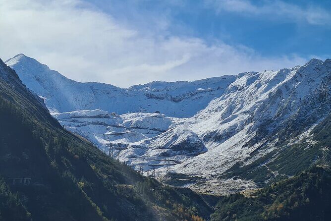 Brasov Private Tour: Transfagarasan road & Poienari Fortress - Vidraru Dam: the “man-made scale” stop