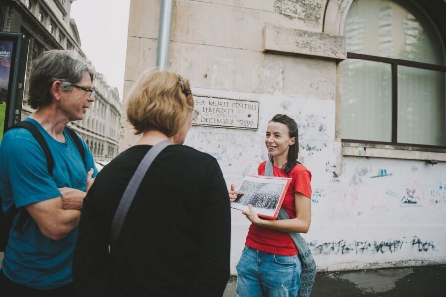 Bucharest: 3-Hour Dark History Tour with a Local - University Square: where protests and bloodshed intersect