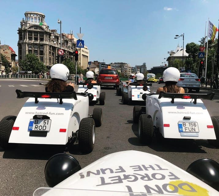 Bucharest: City Tour by a Mini Hot Rod - Helmets on: the briefing that turns nerves into confidence