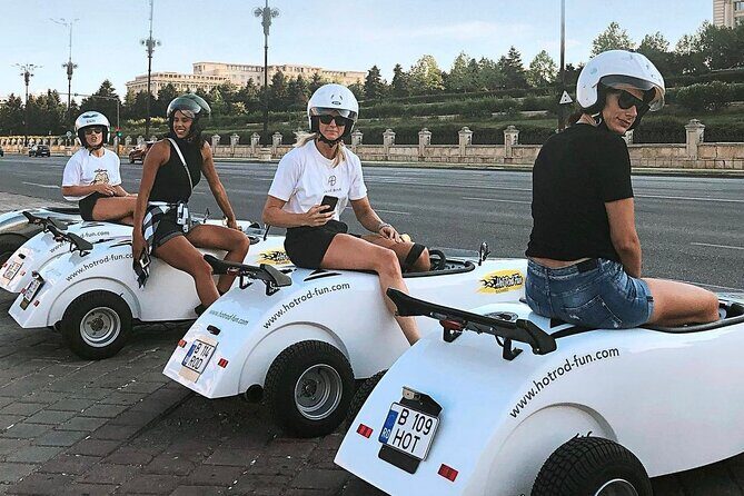 Bucharest: CityTour in one of a kind mini hot rod - Morning vs evening tours: picking the best time for your energy