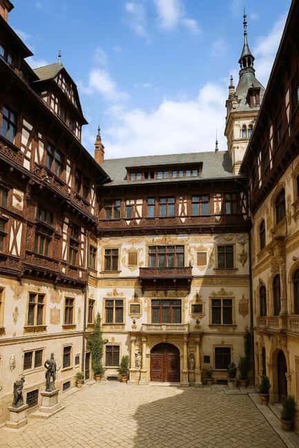 Bucharest : Dracula Castle, Peleș Castle & Brașov Day Trip - Brașov Old Town: cobblestones, Black Church views, and real time to wander