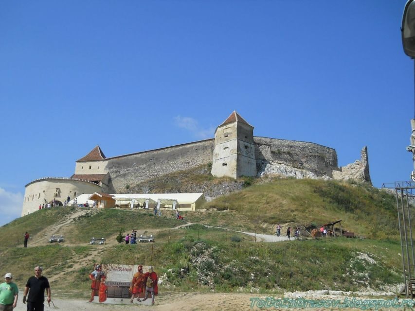 Bucharest: Peles Castle, Dracula's Castle and Brasov Tour - How the Day Handles Citadel Views and Rasnov Fortress