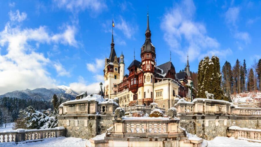 Bucharest-Peles&Bran Castles-Brasov-PREMIUM TOUR small group - Bucharest pickup and the van ride to Sinaia