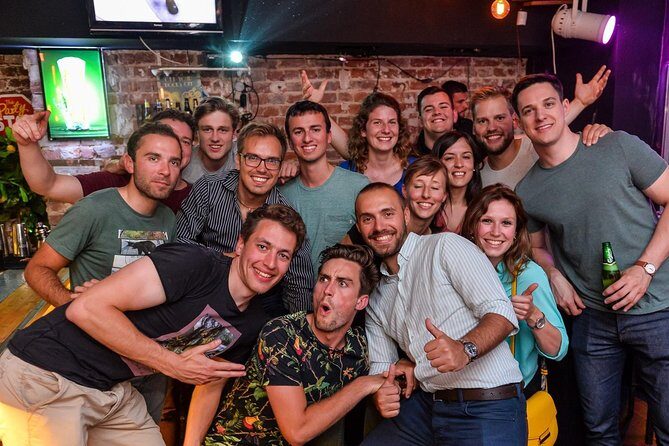 Bucharest Pub Crawl in the Old Town - Welcome shots and photos: how the tour keeps the group moving