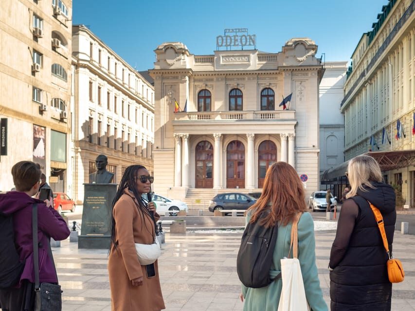 Bucharest: Small Group History, Art & Secrets Tour - Romanian Athenaeum: the perfect first big statement