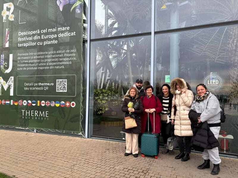 Bucharest: Therme Elysium 4.5hours Tickets+Transfer included - Hotel transfer + small-group ride: less hassle, more useful talk
