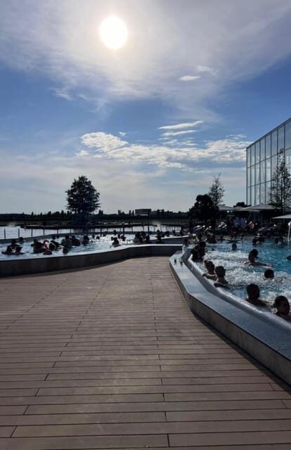 Bucharest: Therme Night Show Ticket with Transfer - Botanical garden time: where you can cool your head