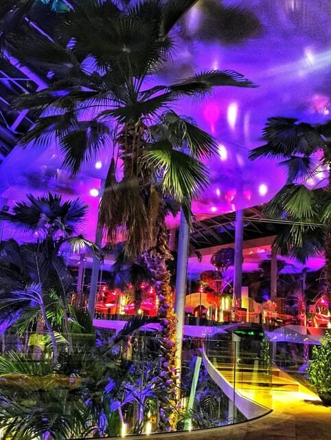 Bucharest: Therme Spa Night Experience with Transfer - The thermal pools: geothermal water, mineral content, and 33°C comfort