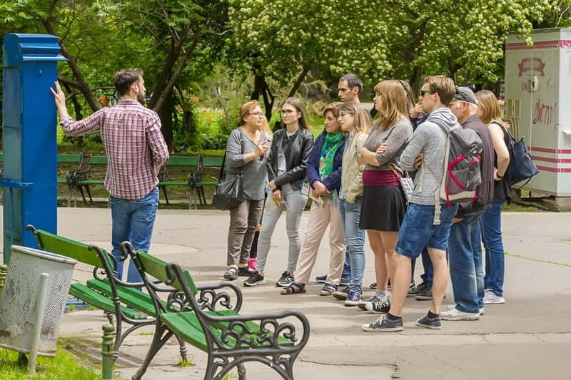 Bucharest: Tour of Old Town, Calea Victoriei & Communism - Old Town cobblestones: the medieval-to-merchant-house transition