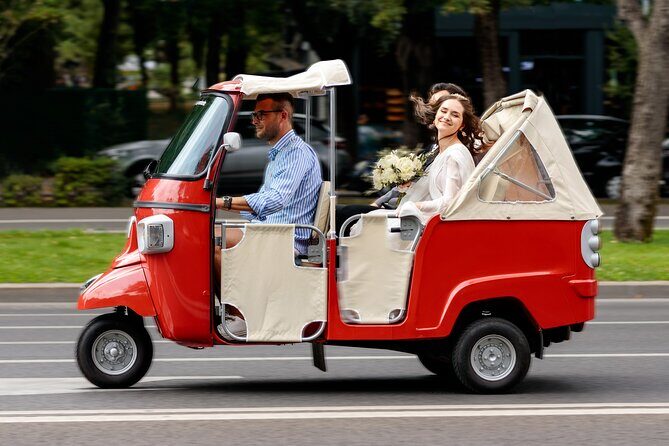 Bucharest Tuk Tuk City Tour - Triumphal Arch and the Romanian Athenaeum: photo stops that actually matter