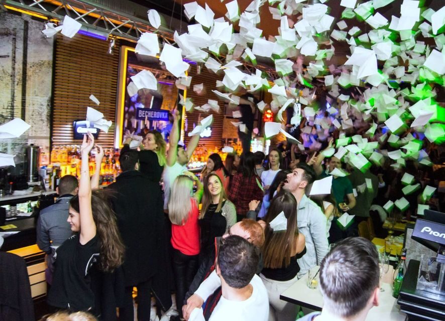 Bucharest: Weekend Pub Crawl - Priority entry and shots: the value math that adds up