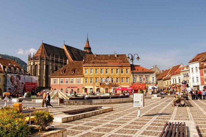 Dracula's Castle, Peles Castle and old town Brasov from Bucharest - Stop 1: Peles Castle in Sinaia, Royal Summer Mansion Turned Museum
