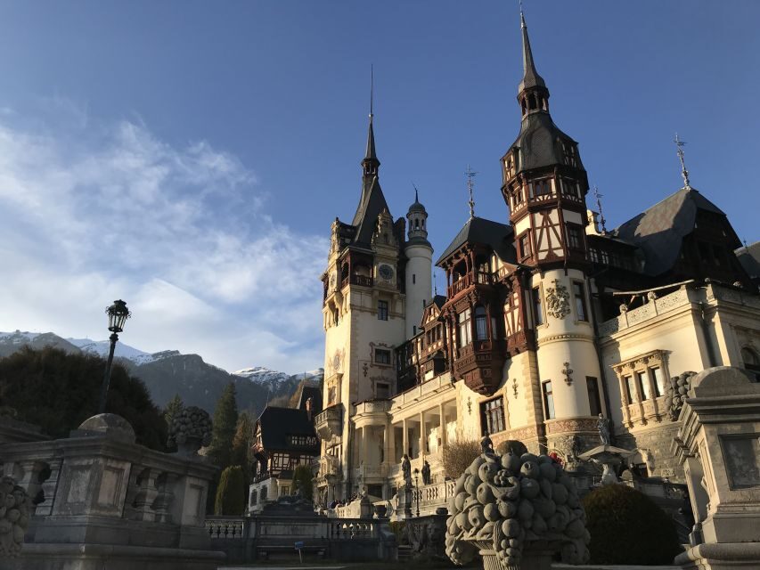 From Brașov: Romanian Castle Tour with Bran and Peles - The drive to Sinaia: royal origins plus mountain views