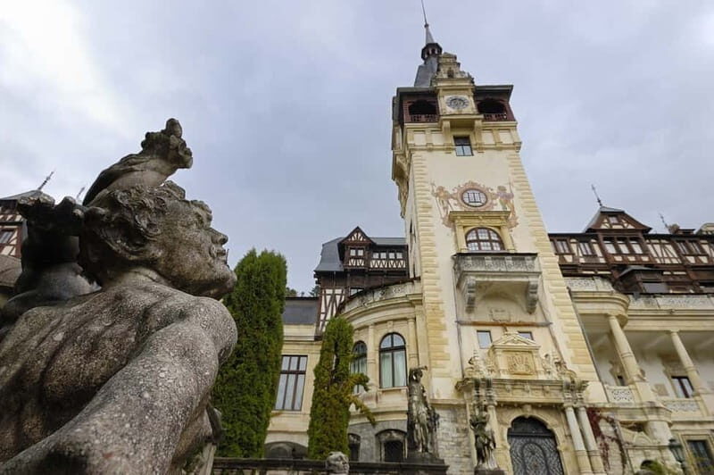 From Bucharest: 2-Day Medieval Transylvania Tour - Day 1: Bucharest to Peleș Palace, Bran Castle, and the medieval switch to Brasov