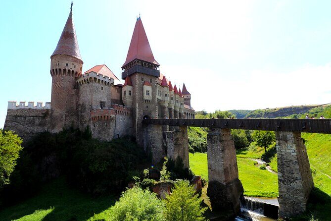 One Day in Transylvania - Departure from Timisoara - Deva Fortress on the 160-meter hill: cable car or walk for the best view