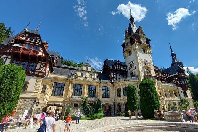Peles Castle, Dracula Castle and Brasov old town - private tour from Bucharest - Bran Castle (Dracula’s Castle): legends meet a guided visit