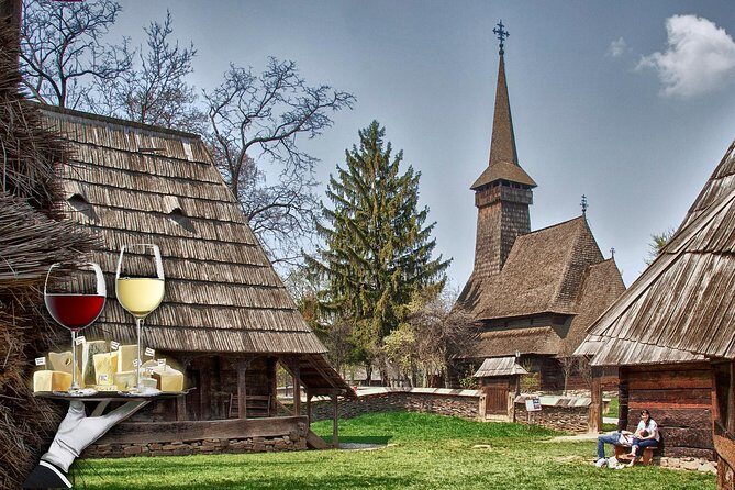 Traditions in Bucharest: Village Museum and Wine Tasting Tour - A quick hands-on stop on Calea Victoriei art and craft shop
