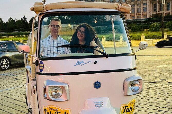 Tuk Tuk Bucharest Private Tour - Unique Experience. - Water Symphony fountains and the communist-era main artery