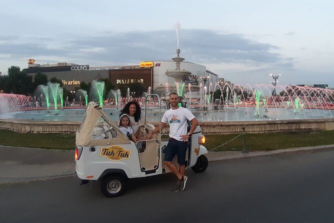 Tuk Tuk Bucharest Tour - Unique Experience in town! - Victoria Palace and Victory Square: government power in full view